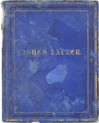 [Бальзер А. Утренняя песнь. Рукопись]. Balser A. A song of morning. [Б. м.], [1869].